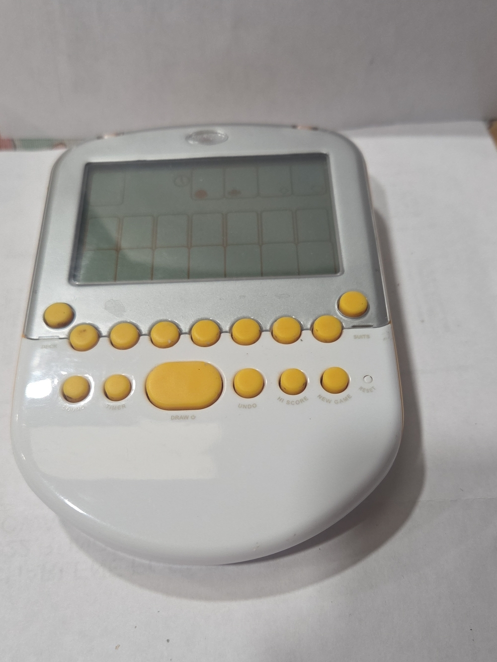 SOLITAIRE Electronic Handheld Game Console - Vintage Working